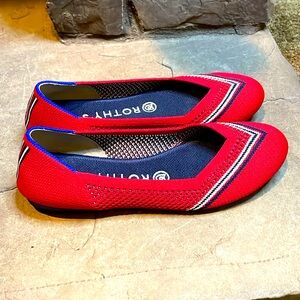 🤩Rothy’s🤩 Cherry Res Stripe